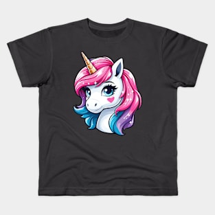 Unicorn S02 D41 Kids T-Shirt